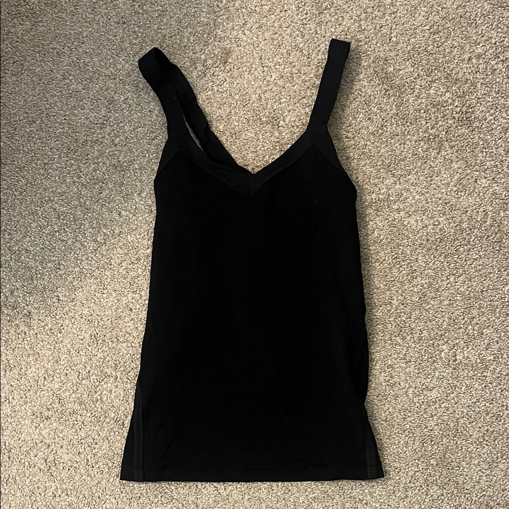 Black Women's workout Top